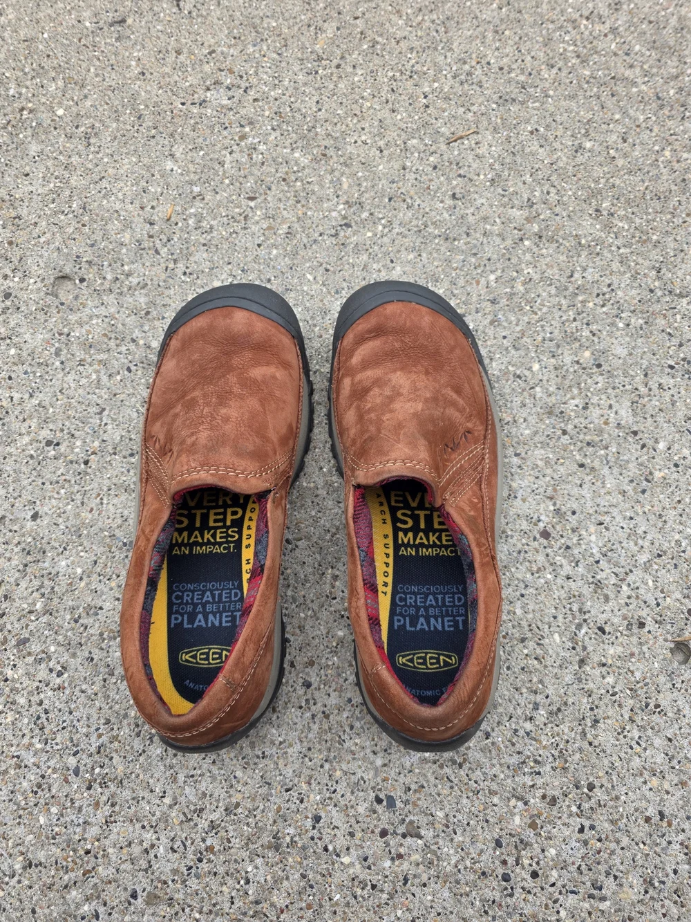 KEEN  Brown Slip-On Casual Shoe Women Size 10
